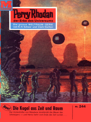 cover image of Perry Rhodan 244